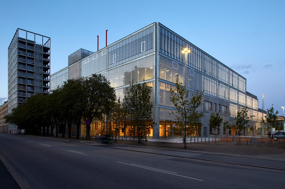 Arkitektskolen Aarhus set udefra